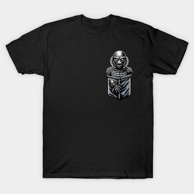 The Creature in My Pocket Tee T-Shirt by 20th Century Tees